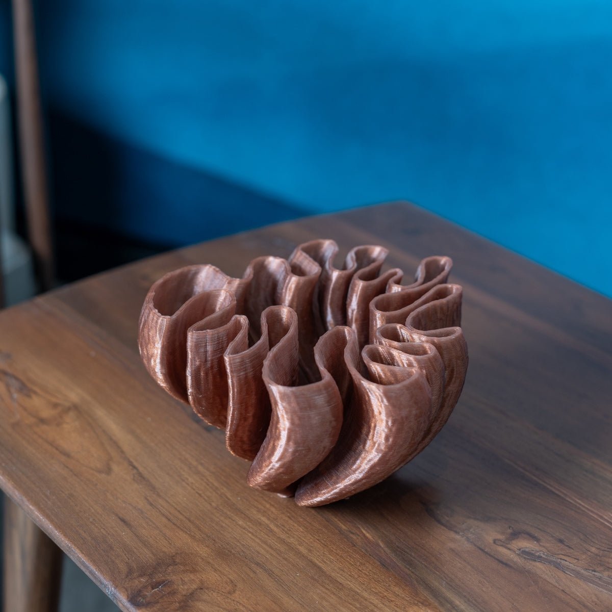 Bombora Plant - Based Translucent Copper Bowl – Home Decor on Brown Living™. SKU: BOMBEDPLTCA016. Img 1.