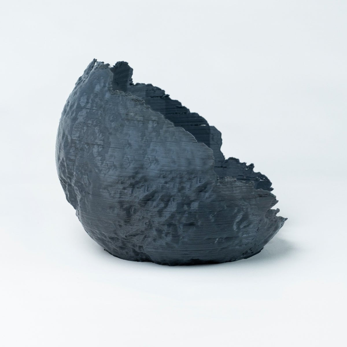 Boolean Concave Plant - Based Simple Grey Bowl – Home Decor on Brown Living™. SKU: BOCOEDPLGRA034. Img 2.