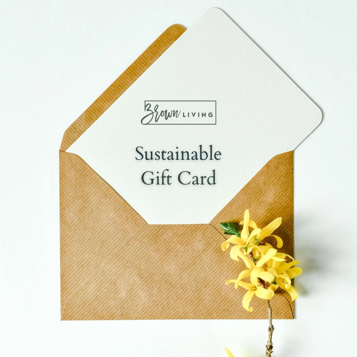 Brown Living Gift Card – Gift Cards on Brown Living™. SKU: BL - 500voucher. Img 1.