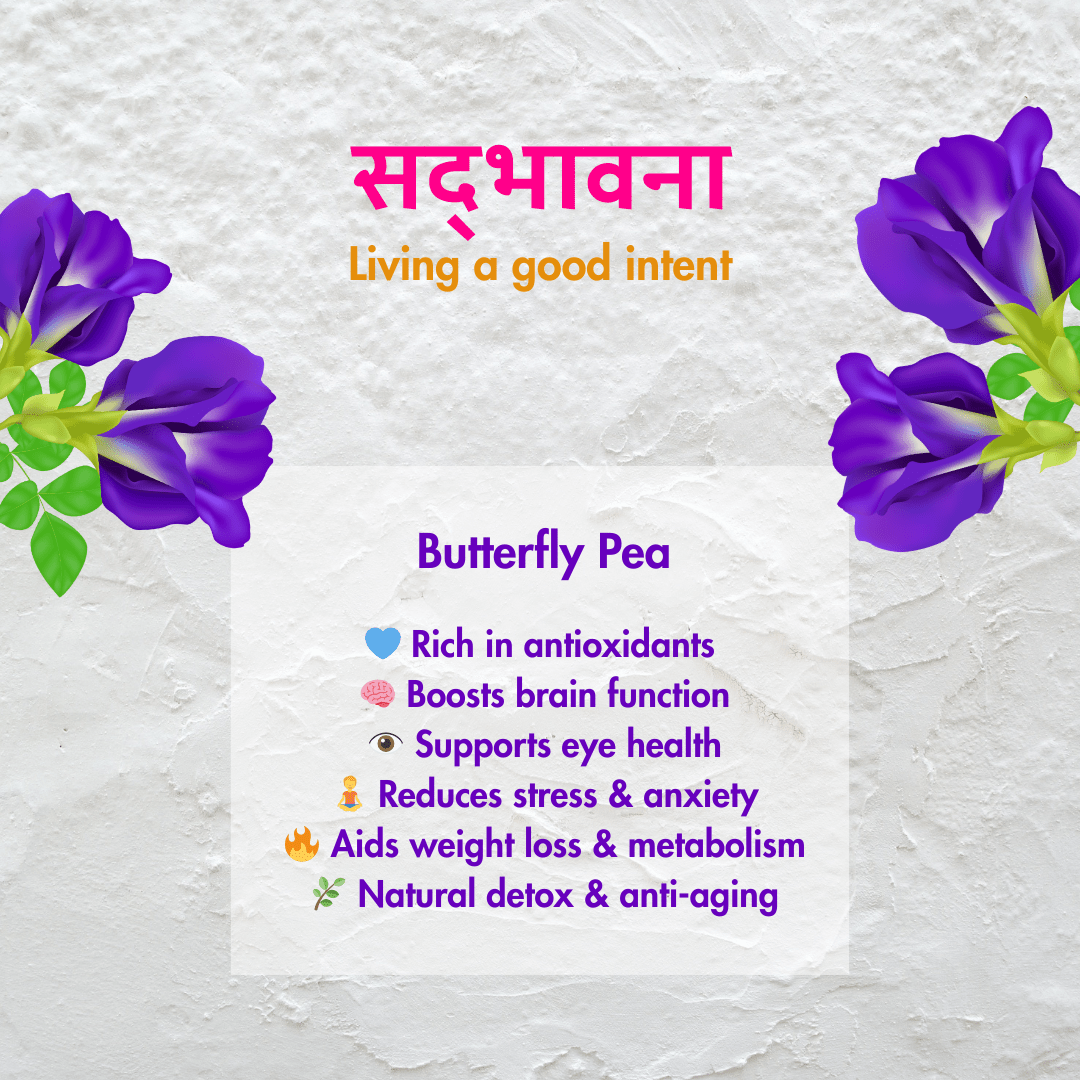 Butterfly Pea Flower Tea | Natural Blue Tea | 40gm | Super Antioxidant – Tea on Brown Living™. SKU: B0F63SSM9V. Img 5.