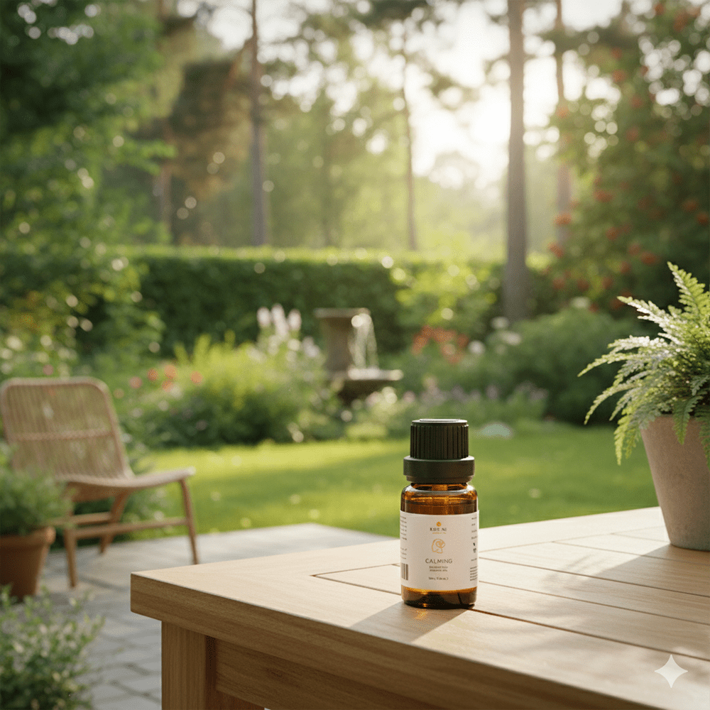 Calming Blend Essential Oil | Relaxation & Stress Relief Aromatherapy – Essential Oils on Brown Living™. SKU: calmingblendoil_1. Img 4.