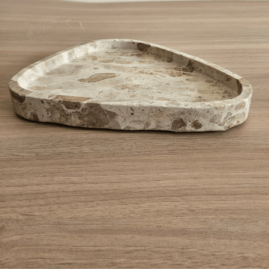 Calvi Marble Tray Decorative Serving And Display Tray – Trays & Platters on Brown Living™. SKU: CALVITRAY. Img 3.