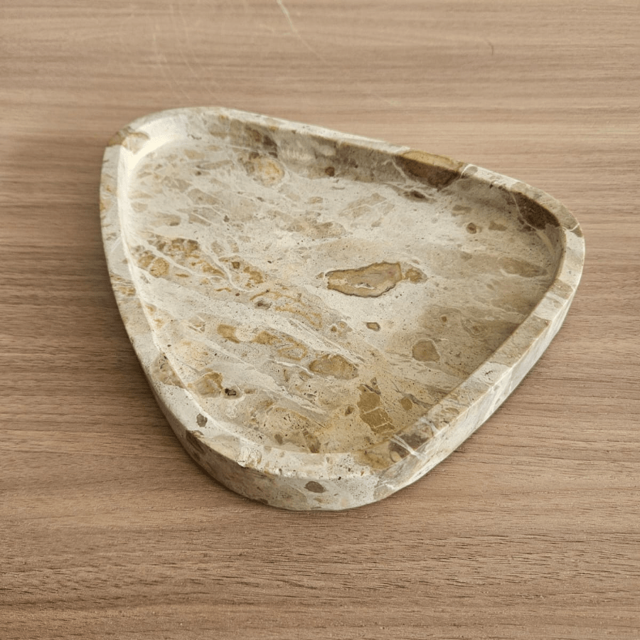 Calvi Marble Tray Decorative Serving And Display Tray – Trays & Platters on Brown Living™. SKU: CALVITRAY. Img 2.