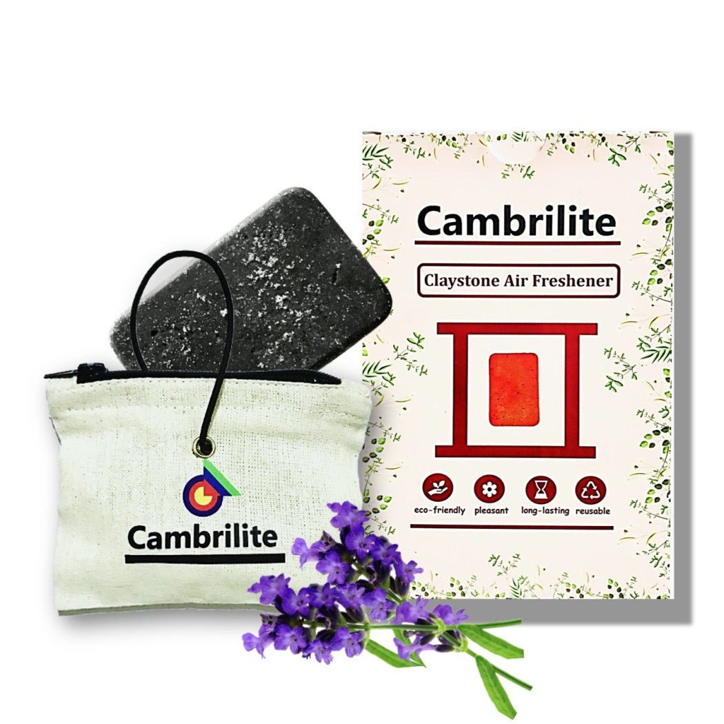 Cambrilite Camphor Claystone Car Freshener Sachet | Grey | Pack of 1 – Candles & Fragrances on Brown Living™. SKU: SPGCMBLCCGRYLV1. Img 13.