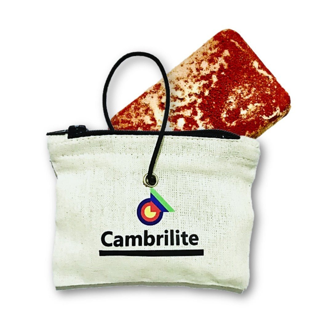 Cambrilite Camphor Claystone Car Freshener Sachet | Red | Pack of 1 – Candles & Fragrances on Brown Living™. SKU: SPGCMBLCCREDCTF1. Img 5.