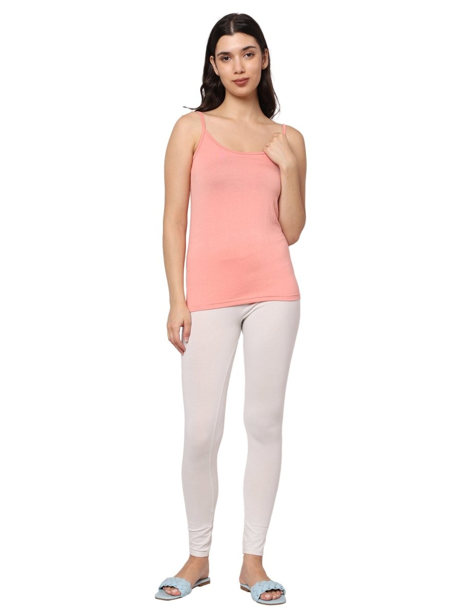 Camisole Bamboo Fabric Top for Women | Pack Of 1 – Womens Top by Bamboology available on Brown Living™. S Peach. SKU: CAMISOLE - PEACH - S. Img 16.
