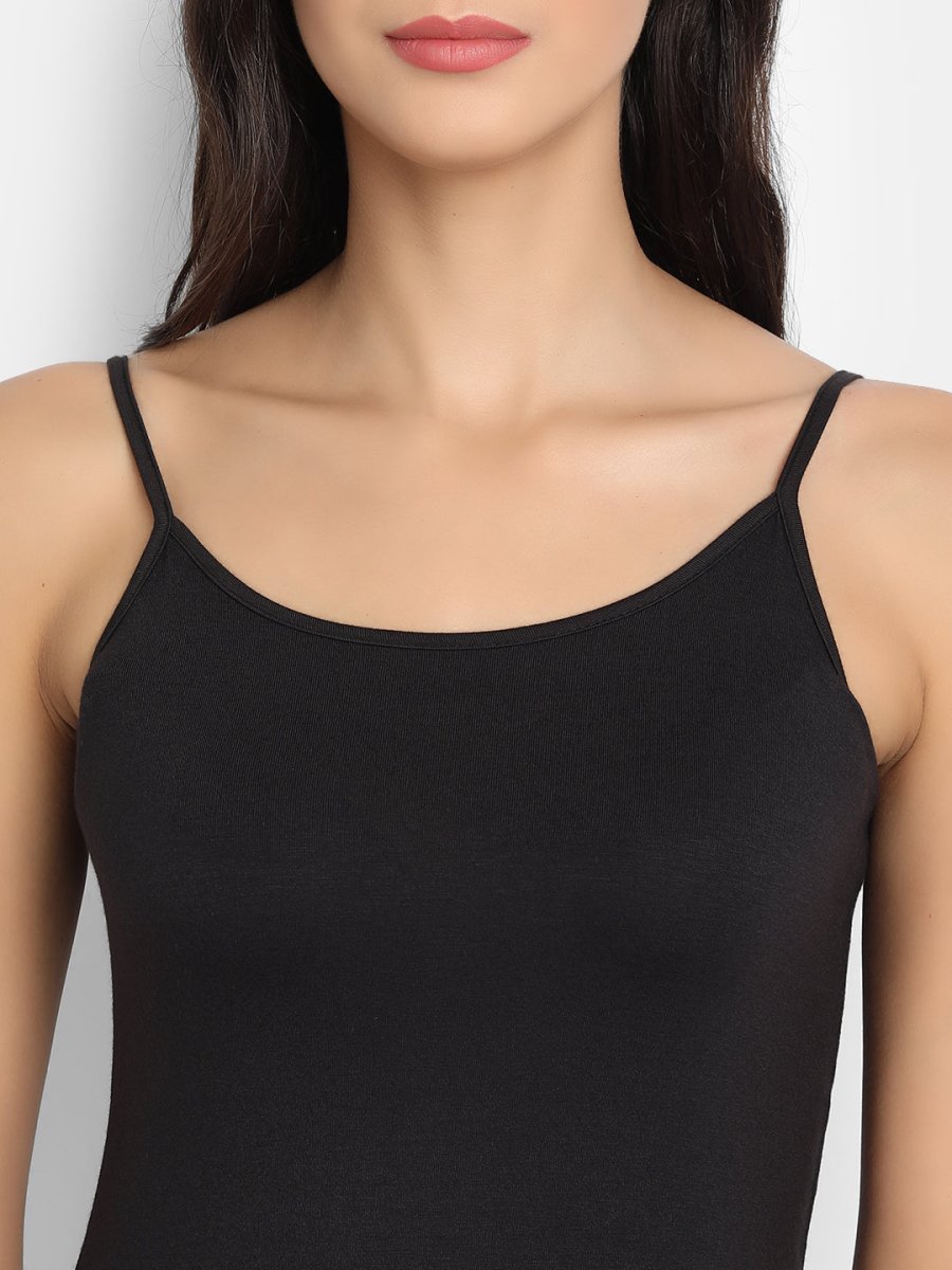 Camisole Bamboo Fabric Top for Women | Pack Of 1 – Womens Top by Bamboology available on Brown Living™. S White. SKU: CAMISOLE - WHITE - S. Img 9.