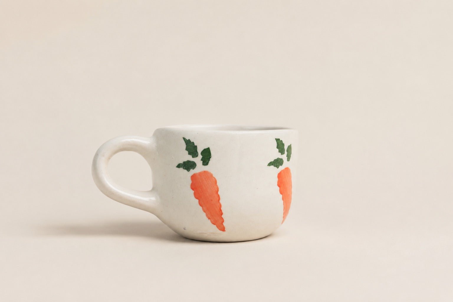 Ceramic Coffee & Tea Cups | Handmade Stoneware Drinkware Set – Cups & Saucers on Brown Living™. SKU: HHM. Img 4.