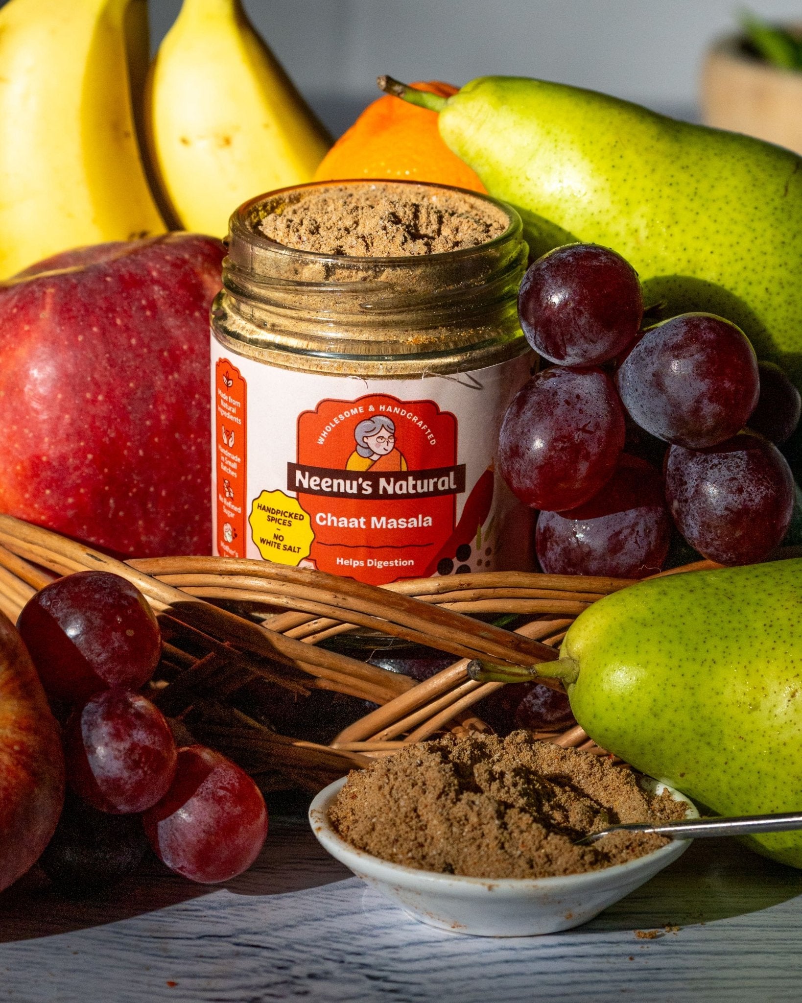 Chaat Masala – Handmade, Chemical - Free Spice for Salads & Snacks – Seasonings & Spices on Brown Living™. SKU: NN_17. Img 4.