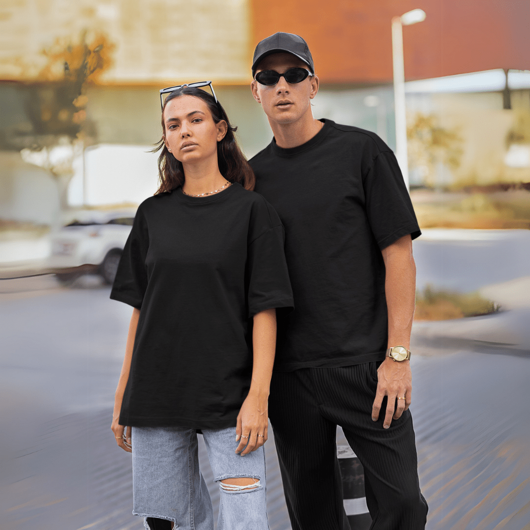 Charcoal Black | Hemp T-Shirt | Unisex – Mens T-Shirt on Brown Living™. SKU: CharcoalBlack-S. Img 2.