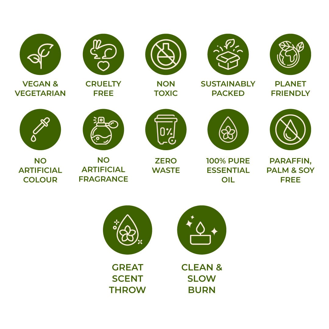 Cherry Blossom - 100% Coconut Wax Botanical Candle – Candles & Fragrances on Brown Living™. SKU: BC12001. Img 5.