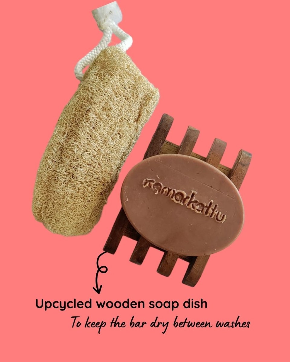 Citrus bath soaps - Handmade : Pack of 3 – Body Soap on Brown Living™. SKU: os3withall. Img 5.
