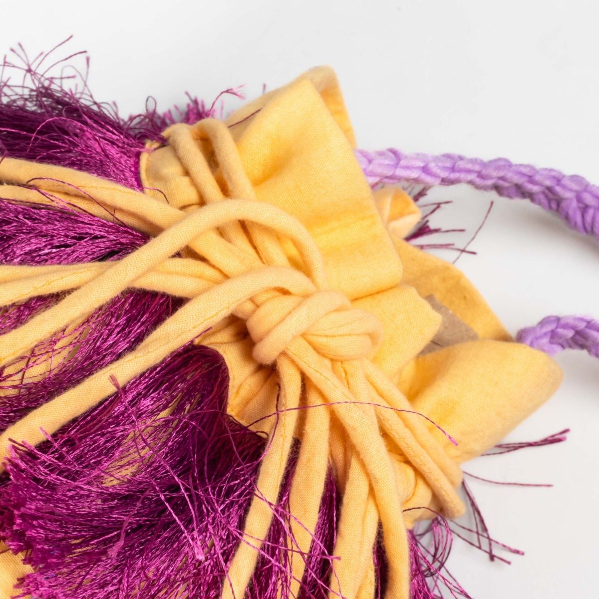 Claire Embroidered Potli Bag | Ethnic Handcrafted Potli for Women – Handbags on Brown Living™. SKU: AMPOTClaire. Img 4.