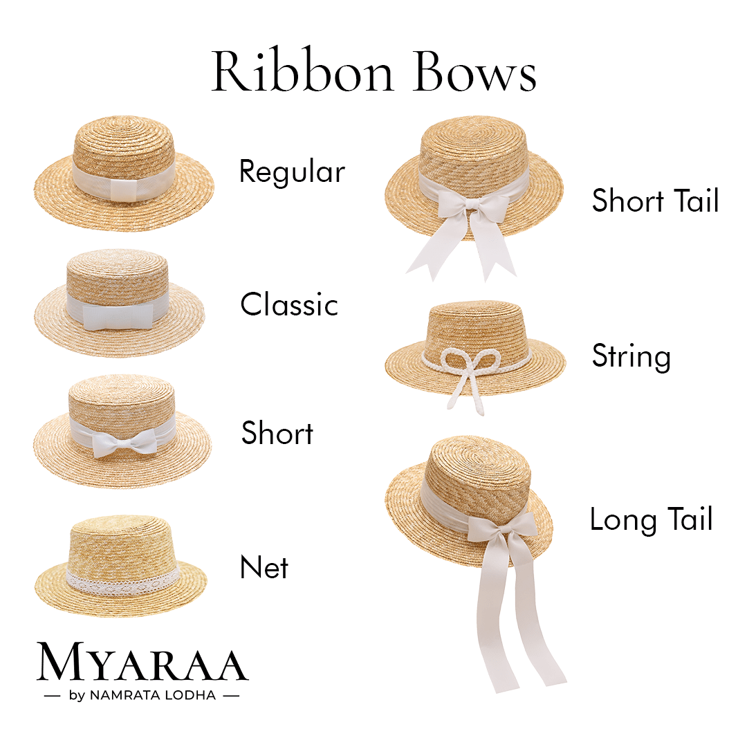 Classic Boater Hat with Black Ribbon – Womens Hat on Brown Living™. SKU: MBNL002010. Img 2.