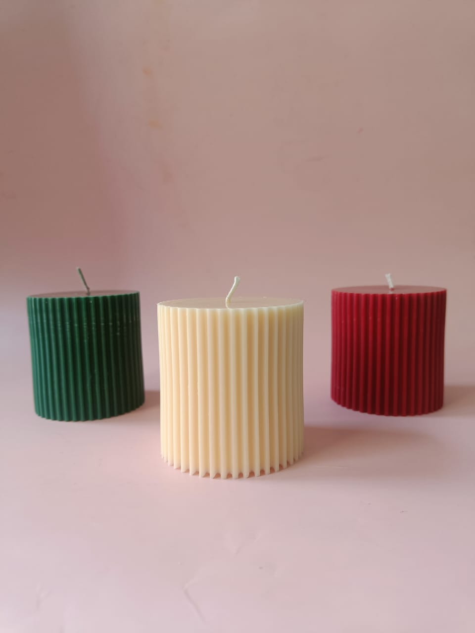 Classic Christmas Trio Candle Set – Festive Scented Candles of 3 – Candles & Fragrances on Brown Living™. SKU: CCTCST3. Img 2.