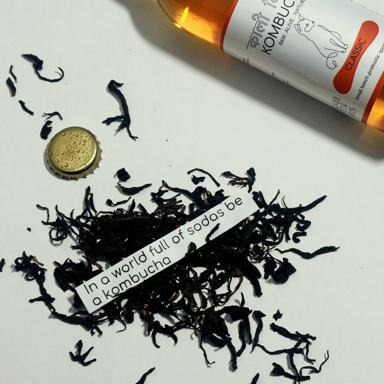 Classic Kombucha 250ml | Pure Probiotic Fermented Tea – Health & Energy Drinks on Brown Living™. SKU: KBKCL. Img 5.