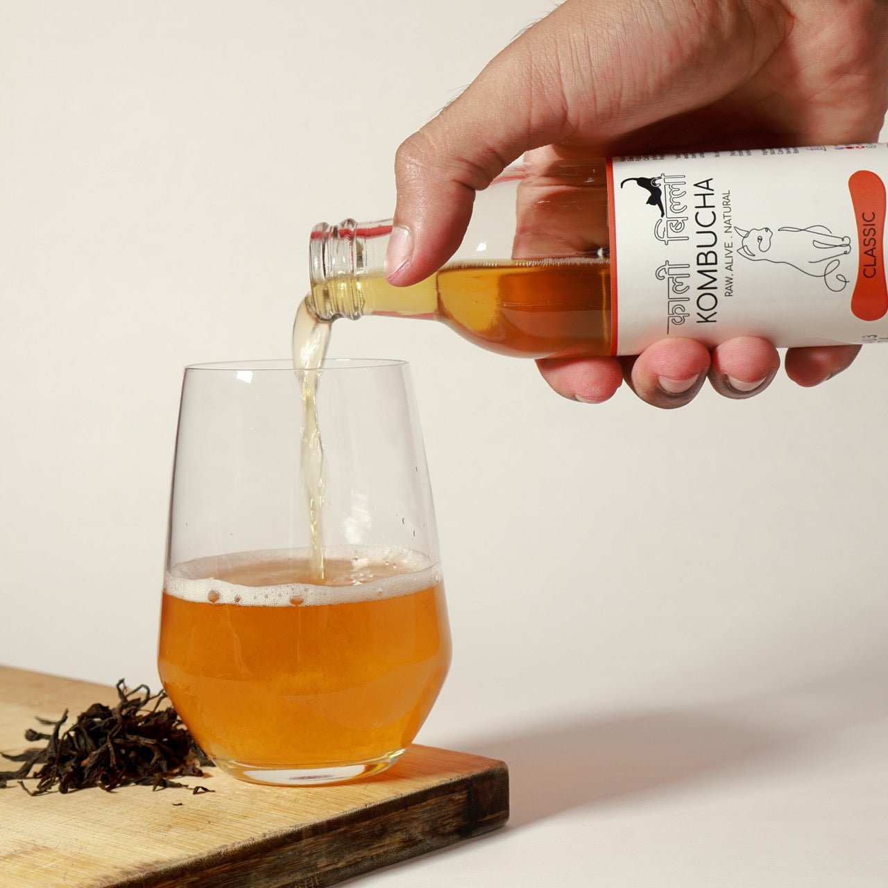 Classic Kombucha 250ml | Pure Probiotic Fermented Tea – Health & Energy Drinks on Brown Living™. SKU: KBKCL. Img 3.