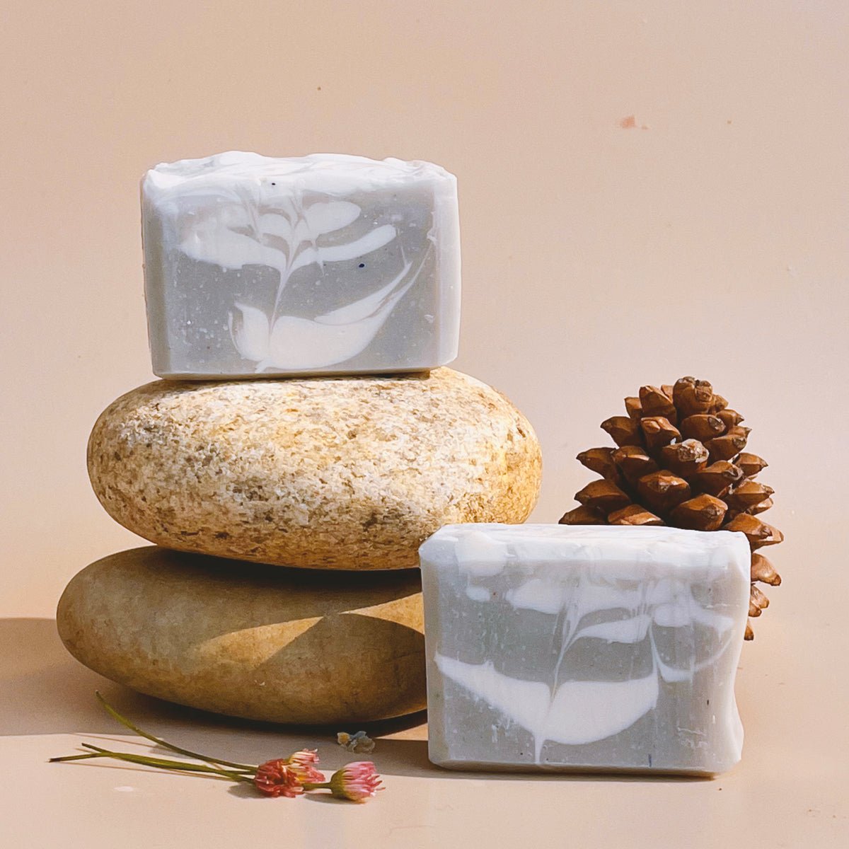 Cloud Fern & Twilight Herbscape Soap Set (Pack of 2) – Soap on Brown Living™. SKU: LN-SET-CFTH-01. Img 3.