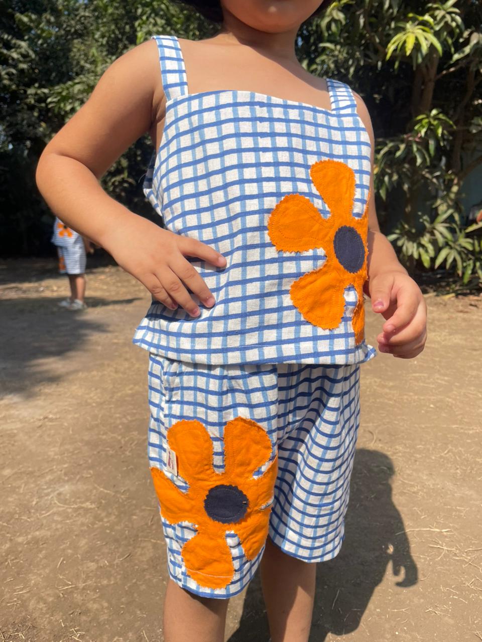 Cloud Nine Kids Co - ord Set | Comfortable Two - Piece Outfit For Kids – Kids Daywear Sets on Brown Living™. SKU: ST-24-0-6M. Img 2.