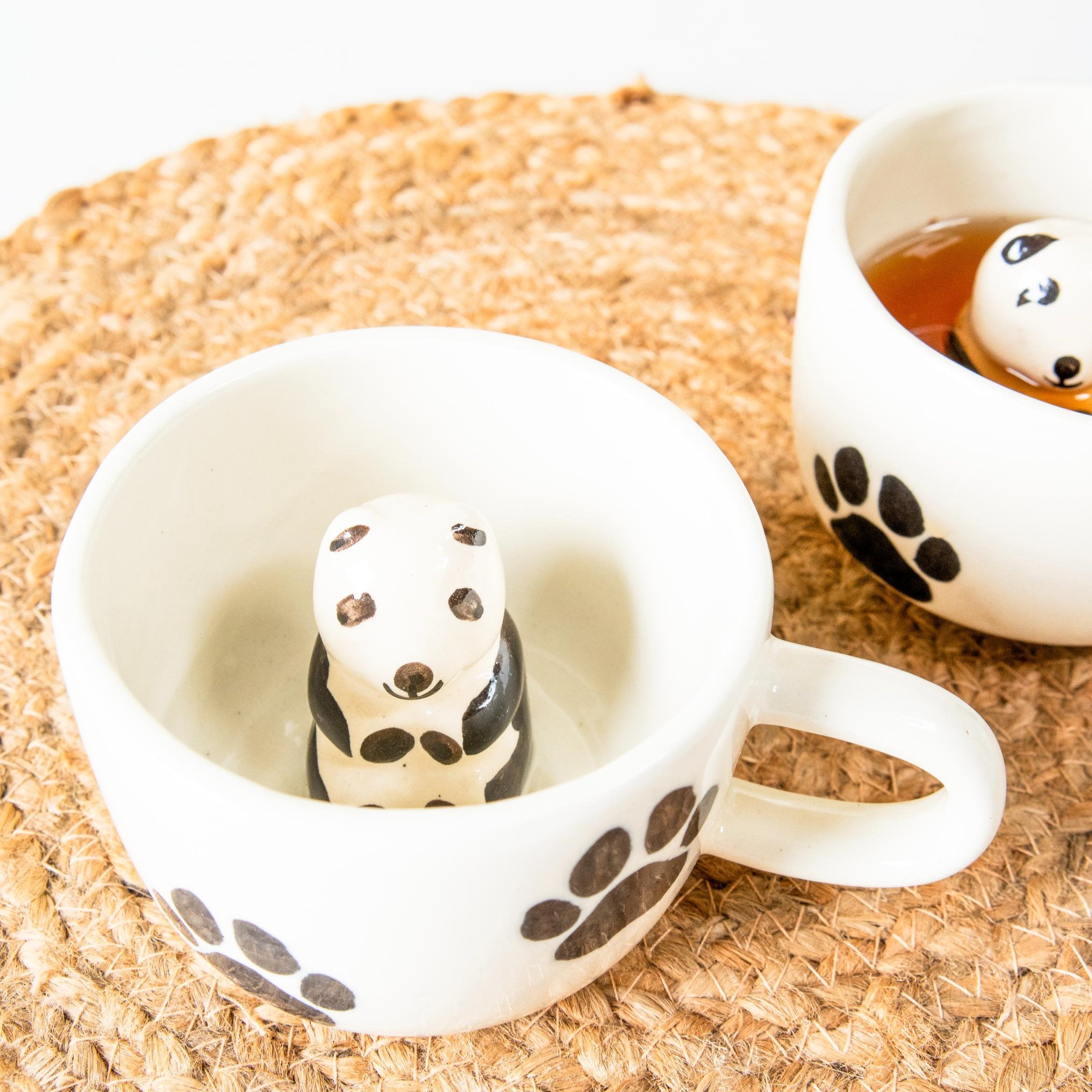 Cute Panda Paws Mug for Coffee and Tea