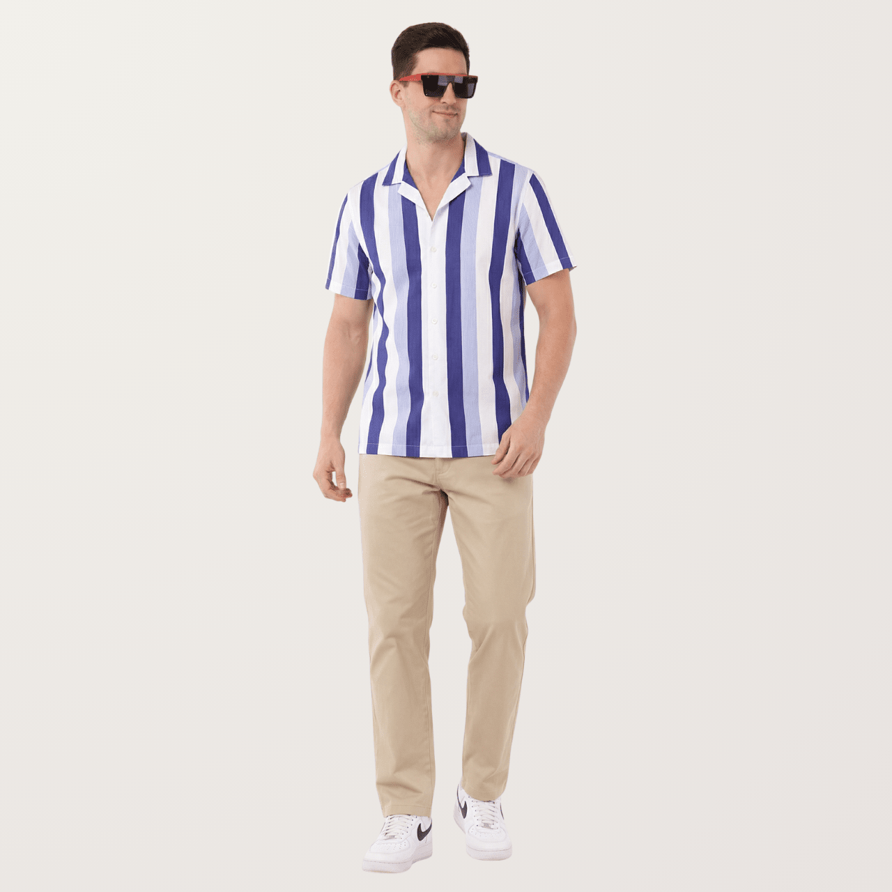 Coastline Hemp Cotton Sustainable Shirt | Men – Men Shirt on Brown Living™. SKU: Coastline-S. Img 3.