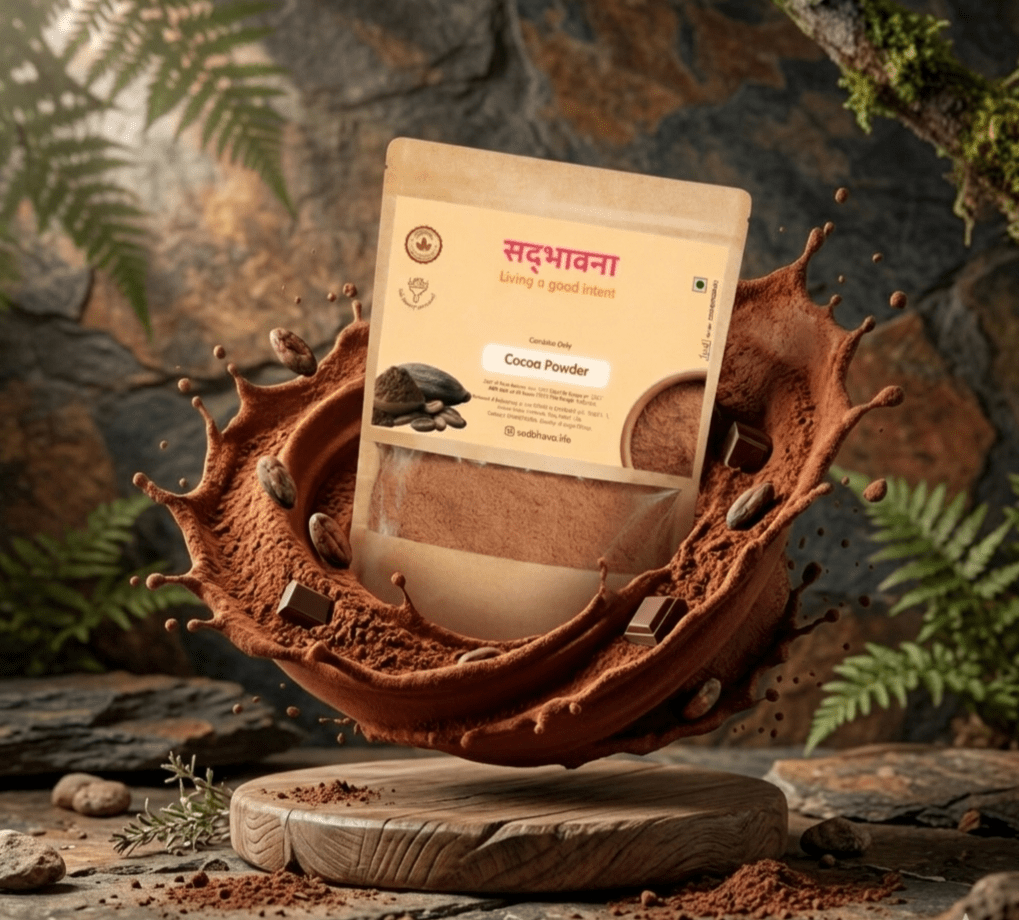 Cocoa Powder 500g | 100% Pure Unsweetened Cocoa – World Gourmet Food on Brown Living™. SKU: cocoa1. Img 5.