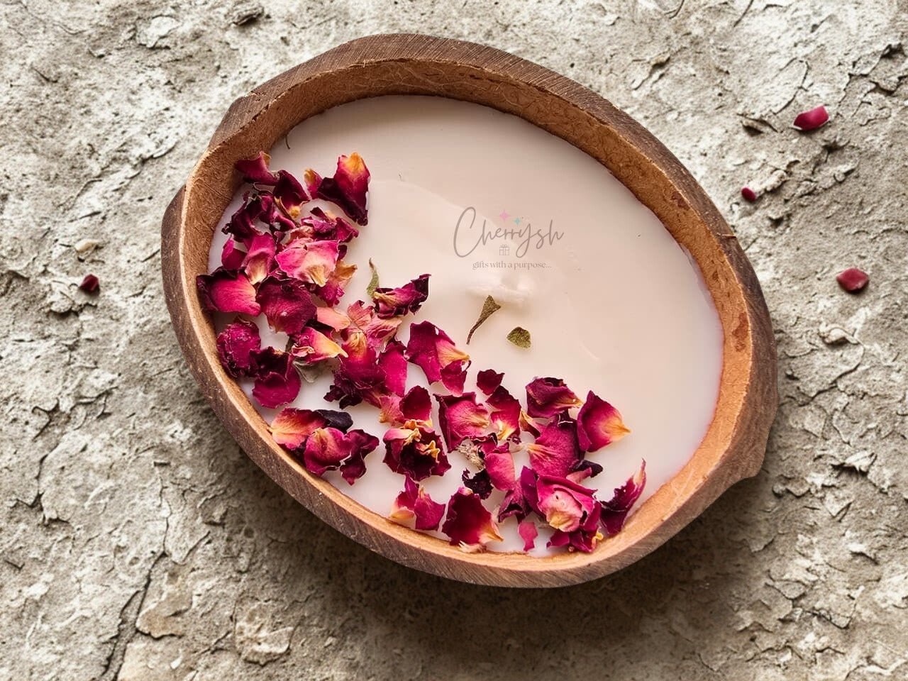 Coconut Shell Candle | Natural Eco Friendly Candle – Candles & Fragrances on Brown Living™. SKU: CH-CD-3062. Img 4.