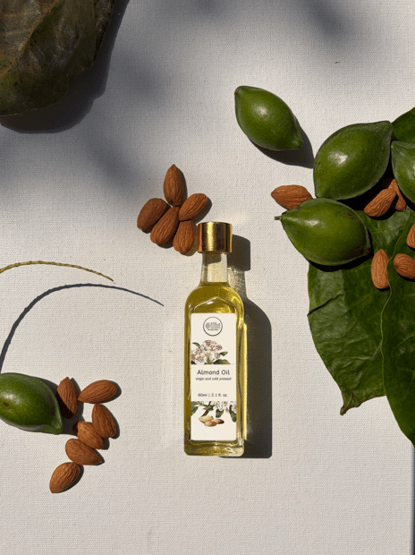 Cold Pressed Virgin Almond Oil | Food, Skin & Hair – Cooking Oils on Brown Living™. SKU: VAO100. Img 3.