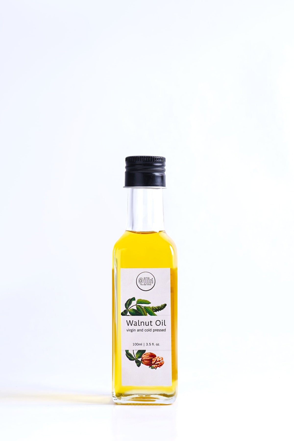Cold Pressed Virgin Walnut Oil | Cooking & Personal Care – Cooking Oils on Brown Living™. SKU: VWO100. Img 1.