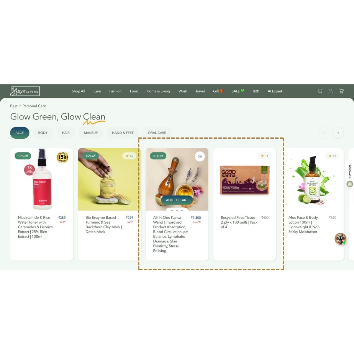 Collection Carousel 1 - 3rd & 4th Position – Website Promotion Services on Brown Living™. SKU: BLCFG_CC1_34. Img 1.