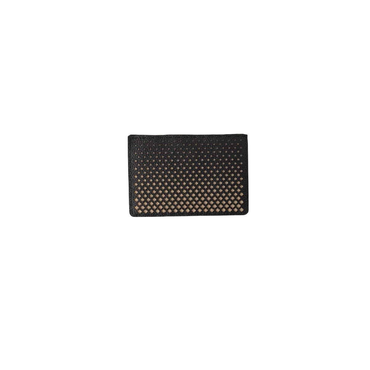 Contemporary Geometric Pattern Card Case – Sustainable and Handmade – Card Sleeves on Brown Living™. SKU: CC006C. Img 1.