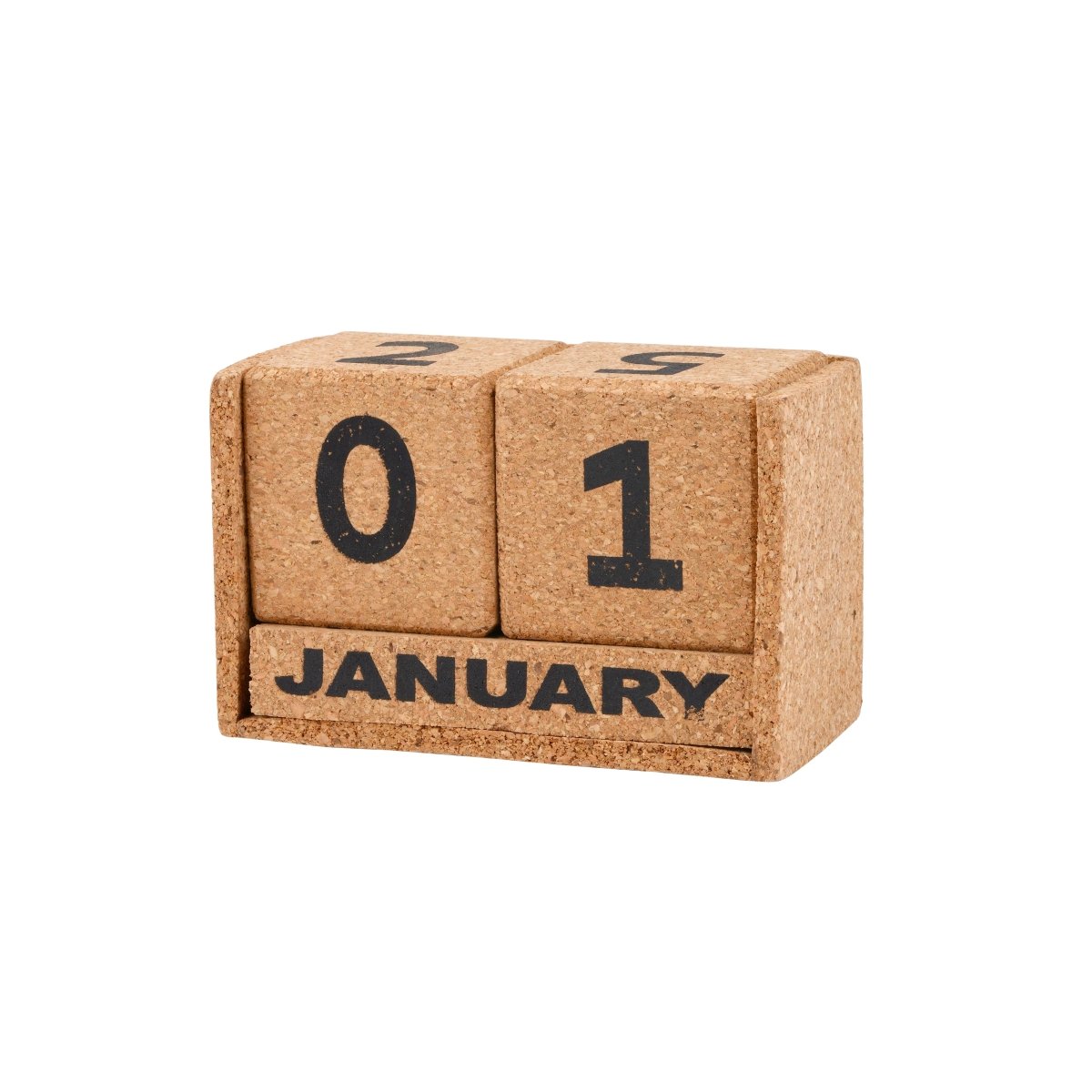 Cork Perpetual Calendar – Calendars by The Cork Studio available on Brown Living™. . SKU: TCS - 11. Img 1.