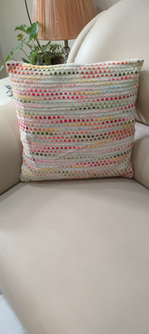 Cotton Cushion Covers Soft Decorative Pillow Covers – Home Decor on Brown Living™. SKU: OEP313b. Img 5.
