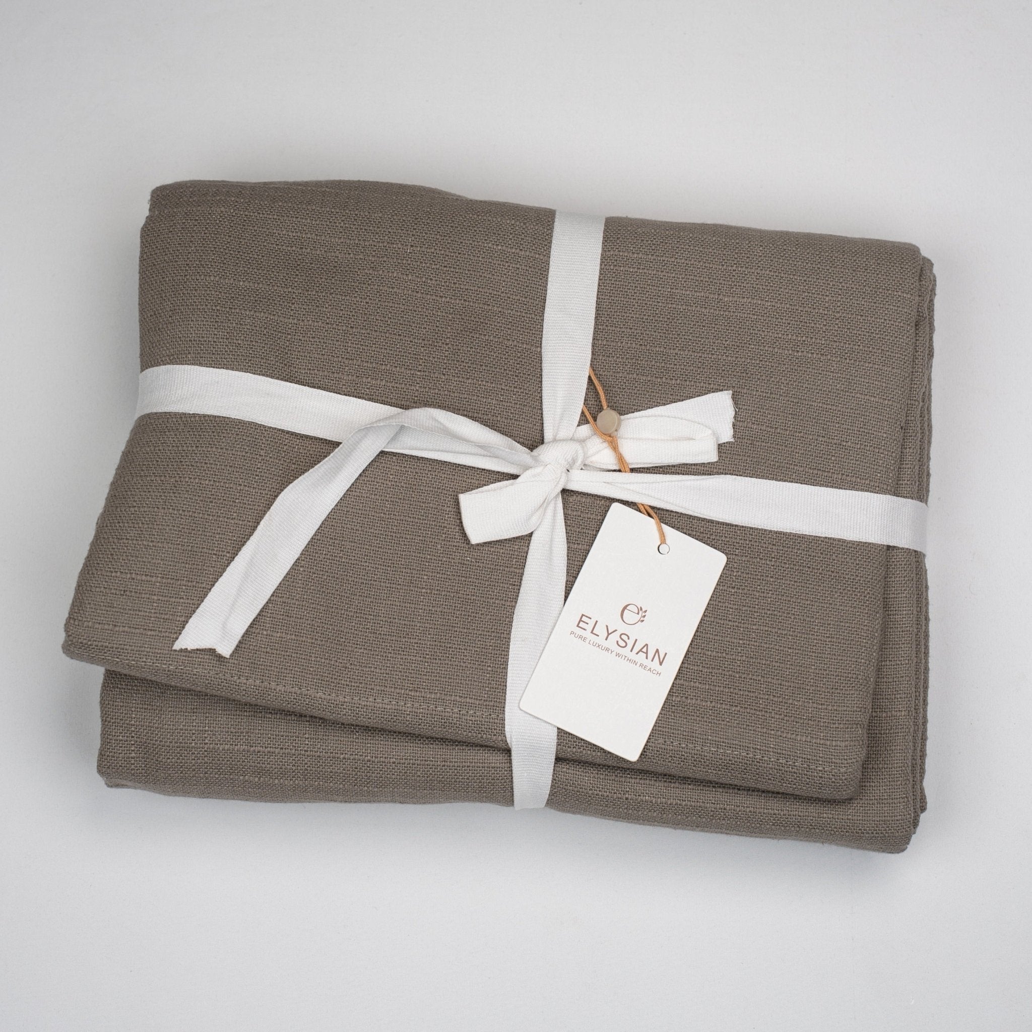Cotton Slub Curtains | Textured Minimal Drapes for Modern – Curtains & Drapes on Brown Living™. SKU: EE-CS-05. Img 6.