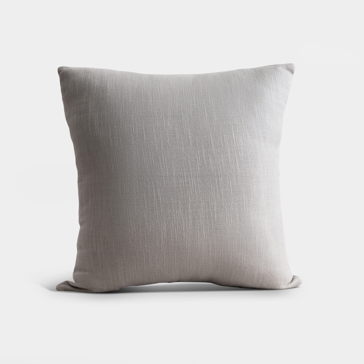 Saadiyat Ash Grey Cotton Cushion Cover