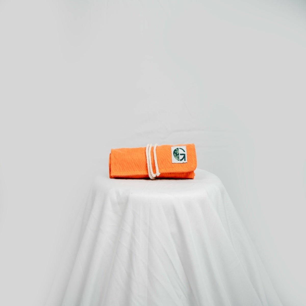Craftwrap Cotton Canvas Orange – Reusable Eco Friendly Gift Wrap – Art & Craft Supplies on Brown Living™. SKU: OGCW08. Img 1.