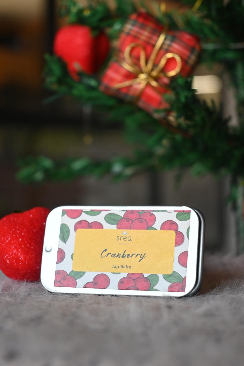 Cranberry Lip Balm | Nourishing & Hydrating Lip Care – Lip Balms on Brown Living™. SKU: SN-LB-CB-10. Img 3.