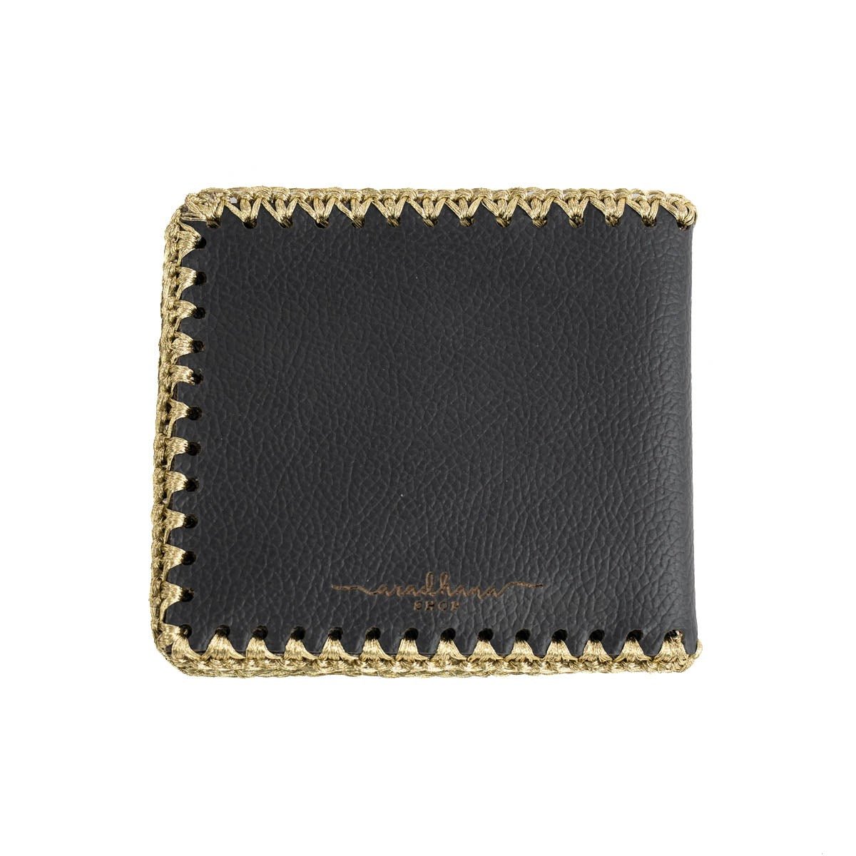 Crochet - Edged Wallet for All – Eco - Friendly and Handcrafted – Mens Wallet on Brown Living™. SKU: W0009. Img 2.