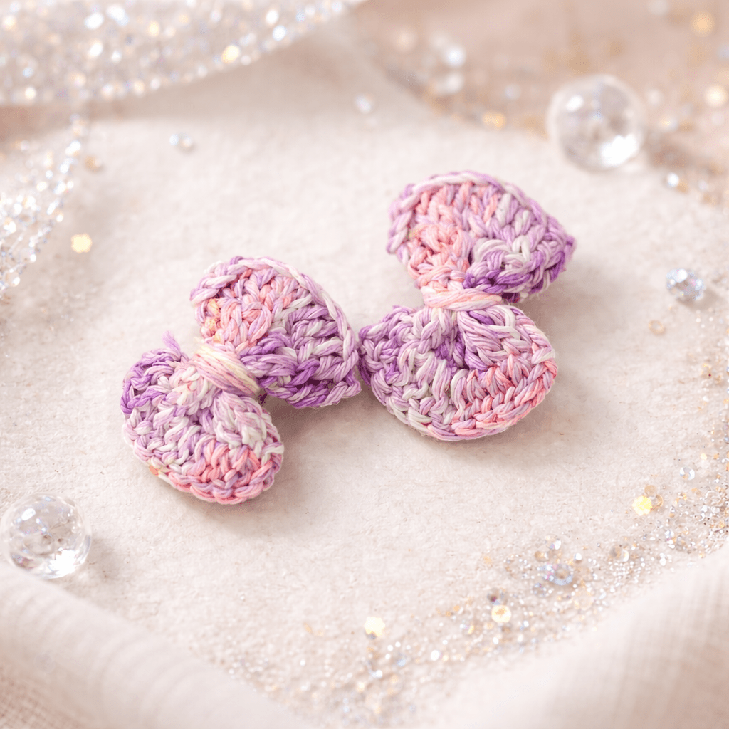 Crochet Hair Clip for Babies & Girls | Handmade Yarn Hair Accessory – Art & Craft Supplies on Brown Living™. SKU: CSC-S17. Img 5.