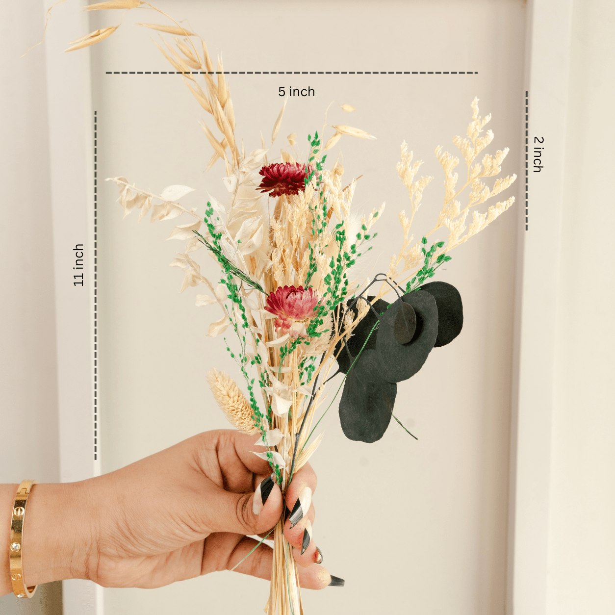 Crystal Bloom Glass Vase | Elegant Transparent Floral Vase – Vases on Brown Living™. SKU: V-414. Img 2.