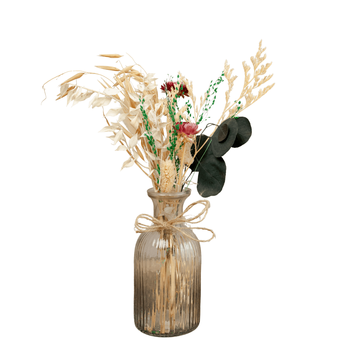Crystal Bloom Glass Vase | Elegant Transparent Floral Vase – Vases on Brown Living™. SKU: V-414. Img 3.