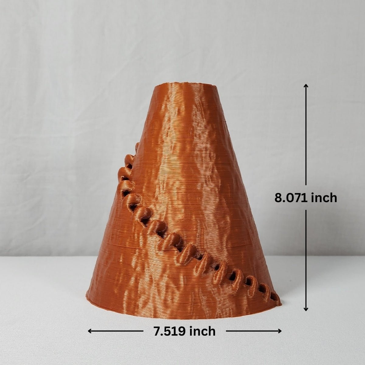 Curio Of Stitches Plant - Based Exotic Brass Vase – Home Decor on Brown Living™. SKU: CUSTEDPLERA102. Img 5.