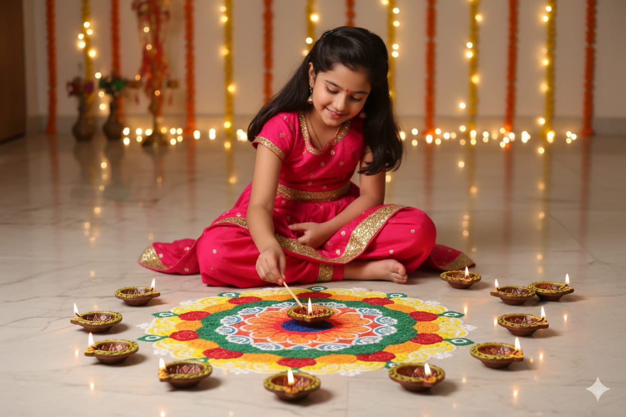Curve Diya Set of 12 – Handmade Traditional Decor – Home Decor on Brown Living™. SKU: D19. Img 5.