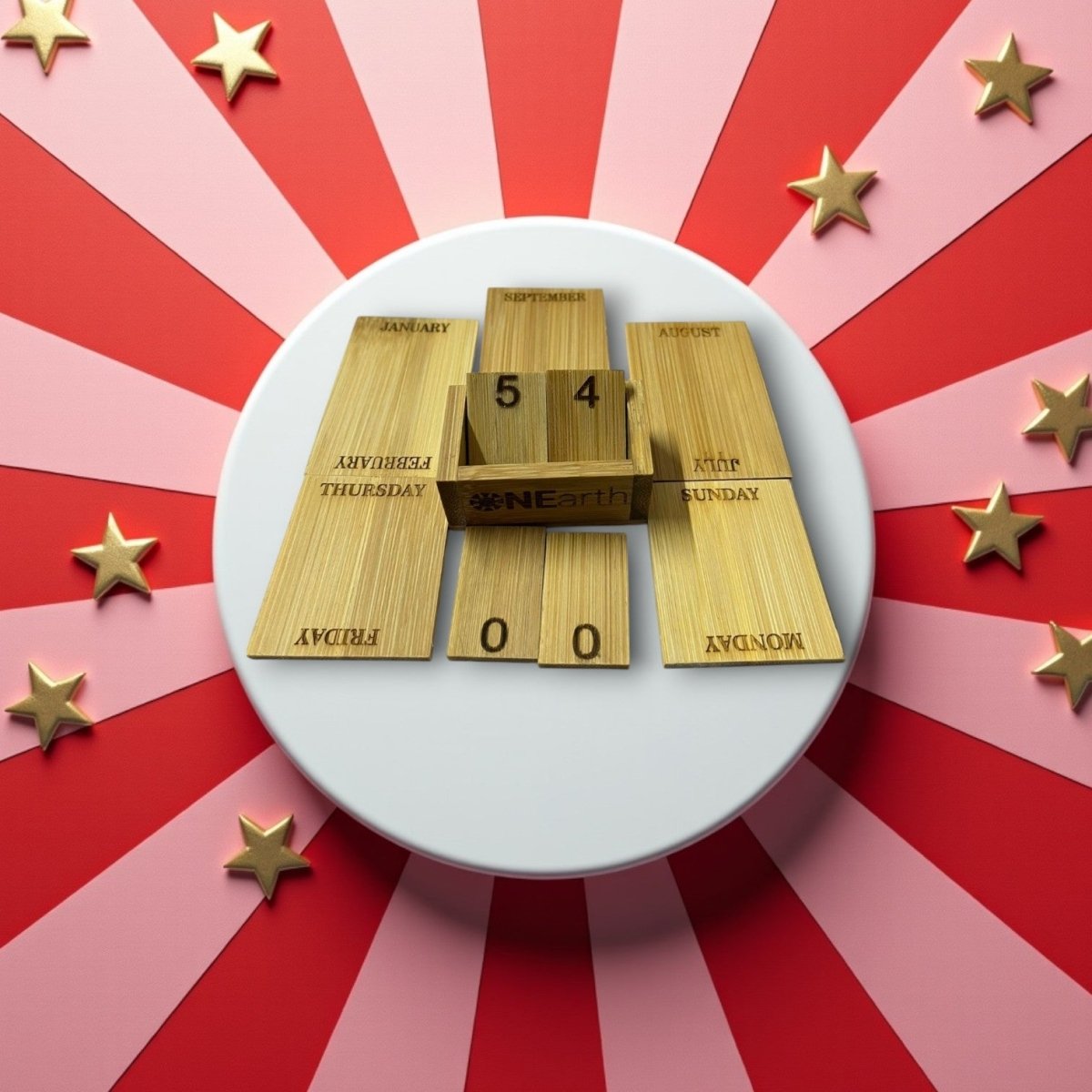 Cute Calendars Collection – Desk Accessories by ONEarth available on Brown Living™. Cork Calendar . SKU: OEP161. Img 7.