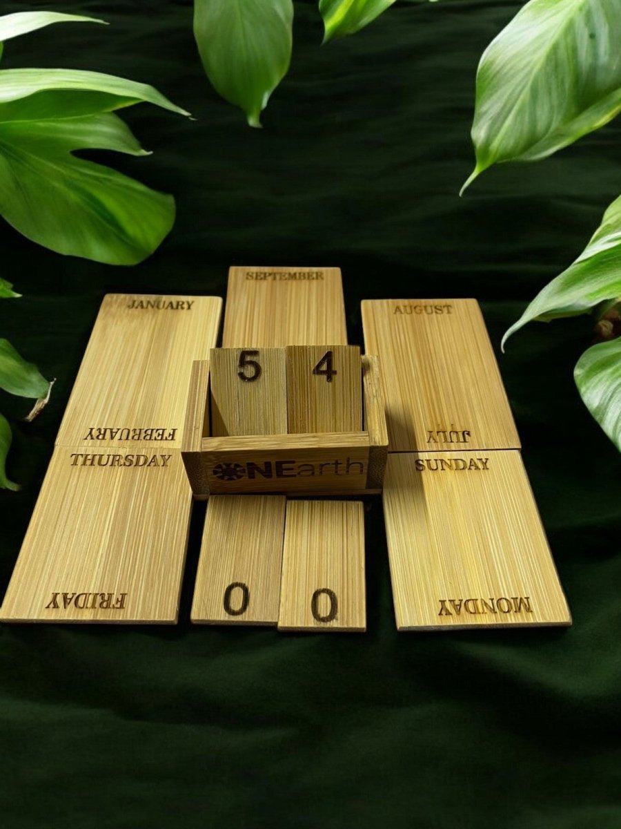 Cute Calendars Collection – Desk Accessories by ONEarth available on Brown Living™. Cork Calendar . SKU: OEP161. Img 8.