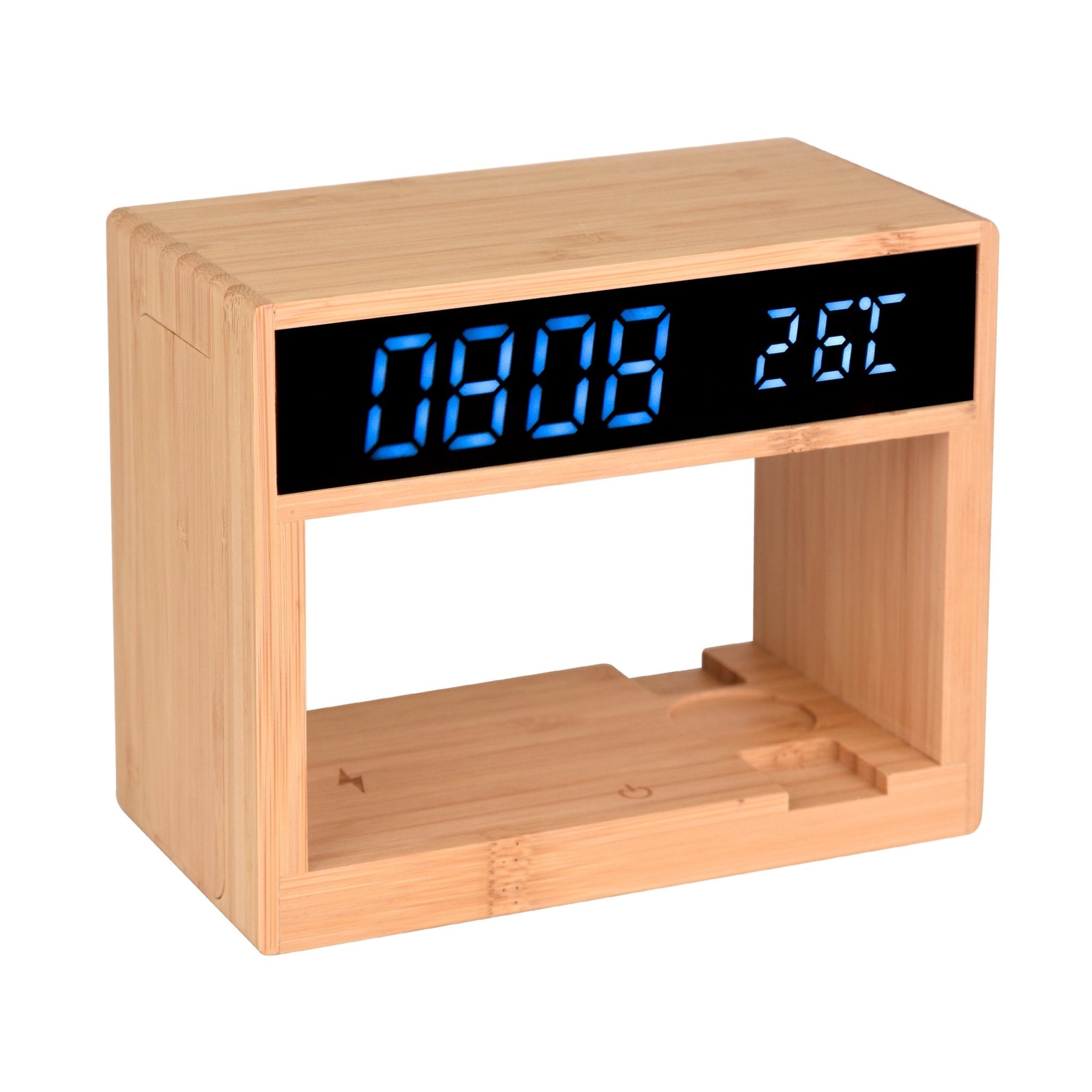 Cypress 6 In 1 Multifunction Wireless Charging Junction – Desk Accessories on Brown Living™. SKU: WAJ9060. Img 3.