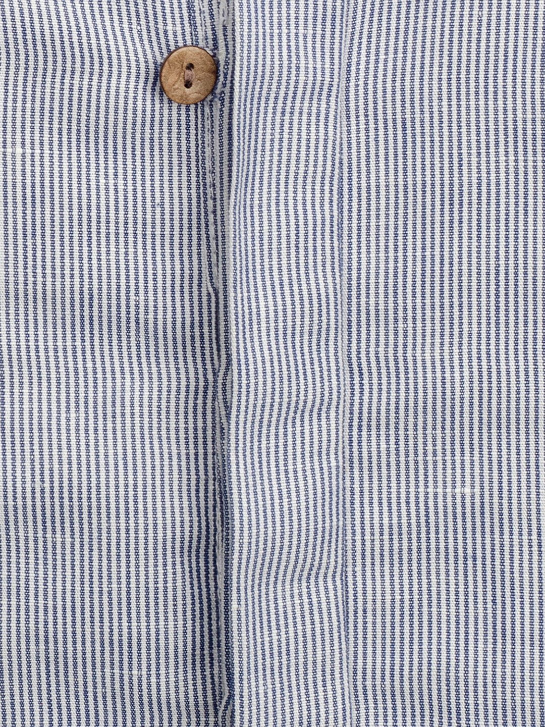 Dapper Shirt for Boys - Blue | Stylish Casual & Party Wear – Kids Shirts on Brown Living™. SKU: PB223_1. Img 3.