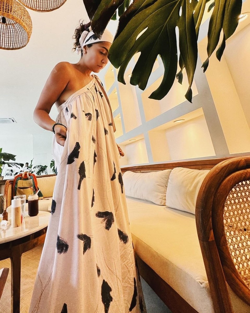 Daryl - Upcycled Modal Printed Dress | Verified Sustainable by Brown Living™