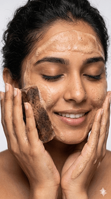 Detan Cold Processed Soap - Coffee, Rhassoul Clay & Vanilla – Body Soap on Brown Living™. SKU: BGCPS000005. Img 3.