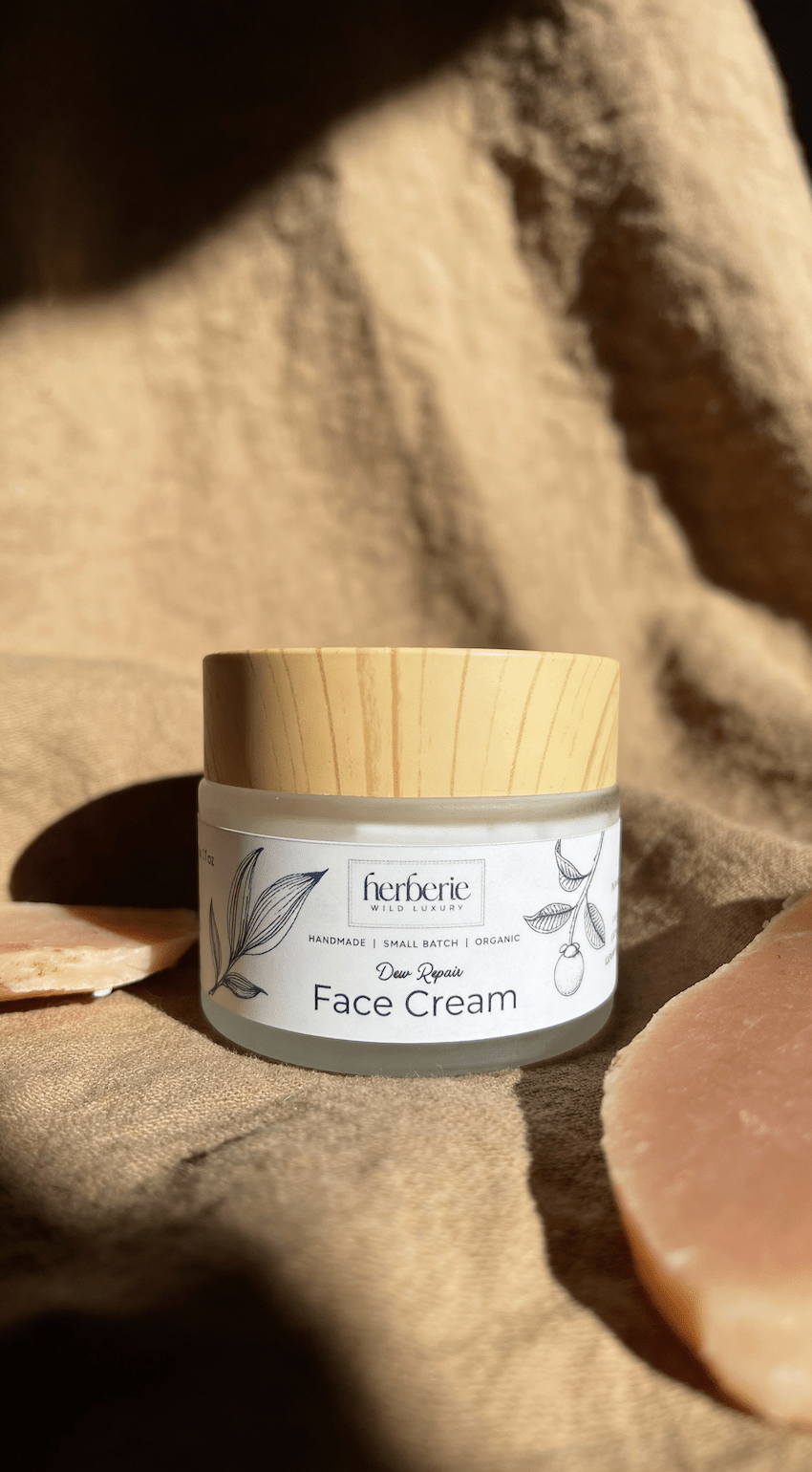Dew Repair Face Cream | Hydrating & Skin Repair | 50g – Face Cream on Brown Living™. SKU: DRFC-50. Img 3.